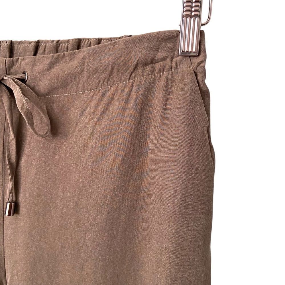 Zara Drawstring Jogger Pants in Olive Green in Size XS - Picture 5 of 8